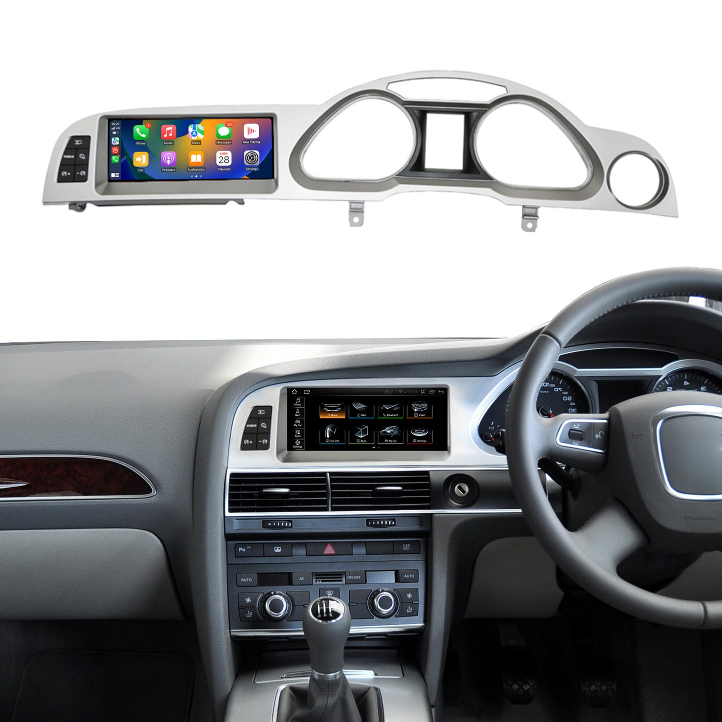 8.8"A6 2005-2011 RHD Audi android Screen