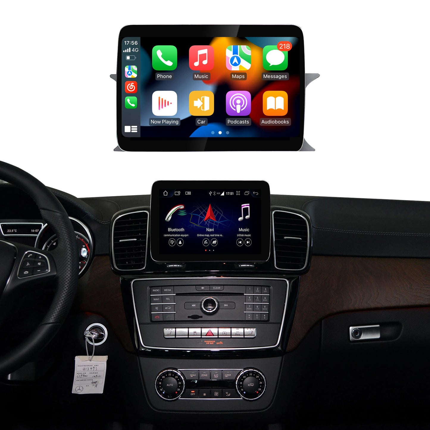 9 GLE GLS W167 Mercedes Android Auto Screen | Wireless Carplay