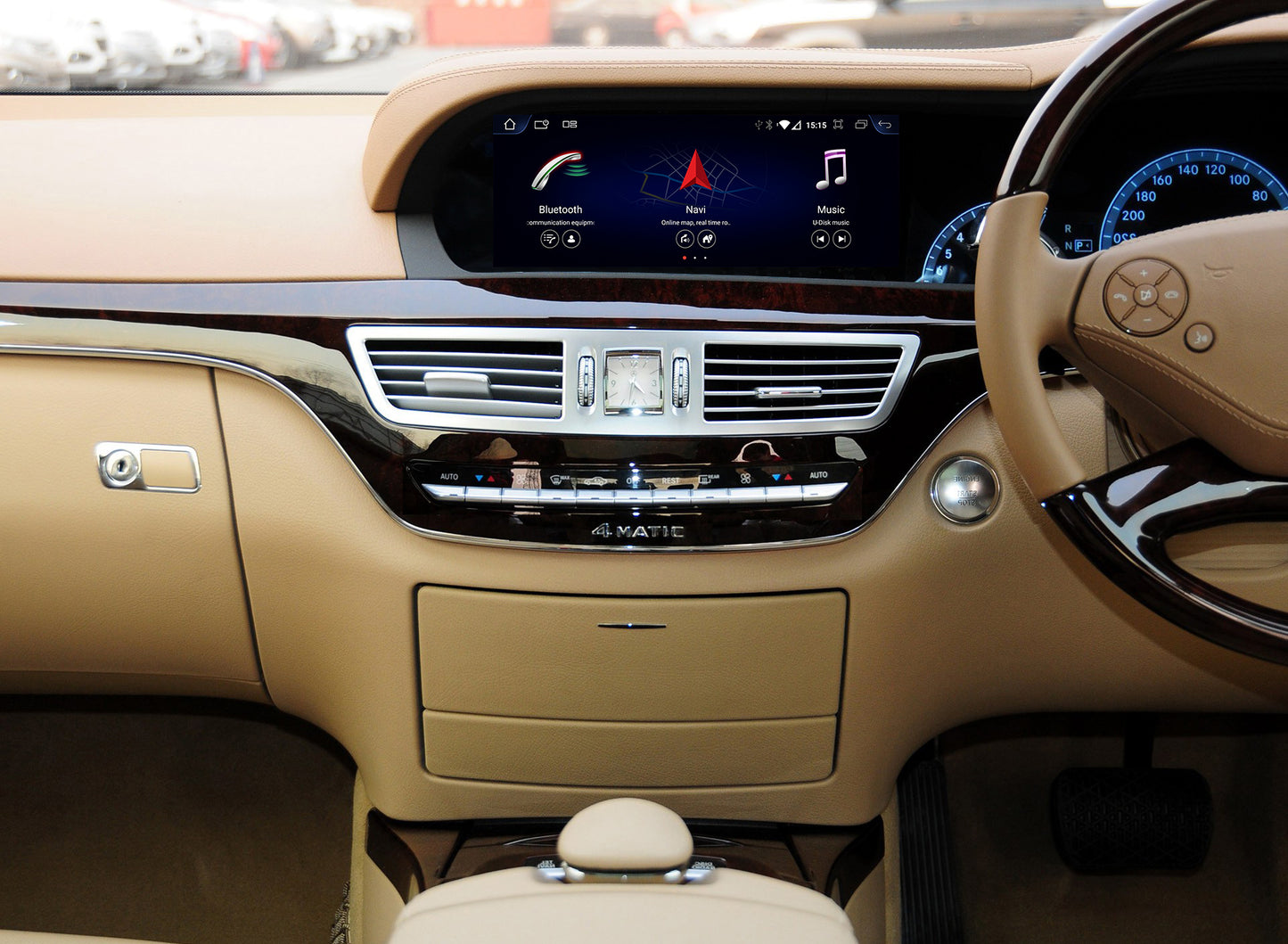 10.25'' S Class W221 2005-2013 RHD Mercedes Android Auto Screen | Wireless Carplay