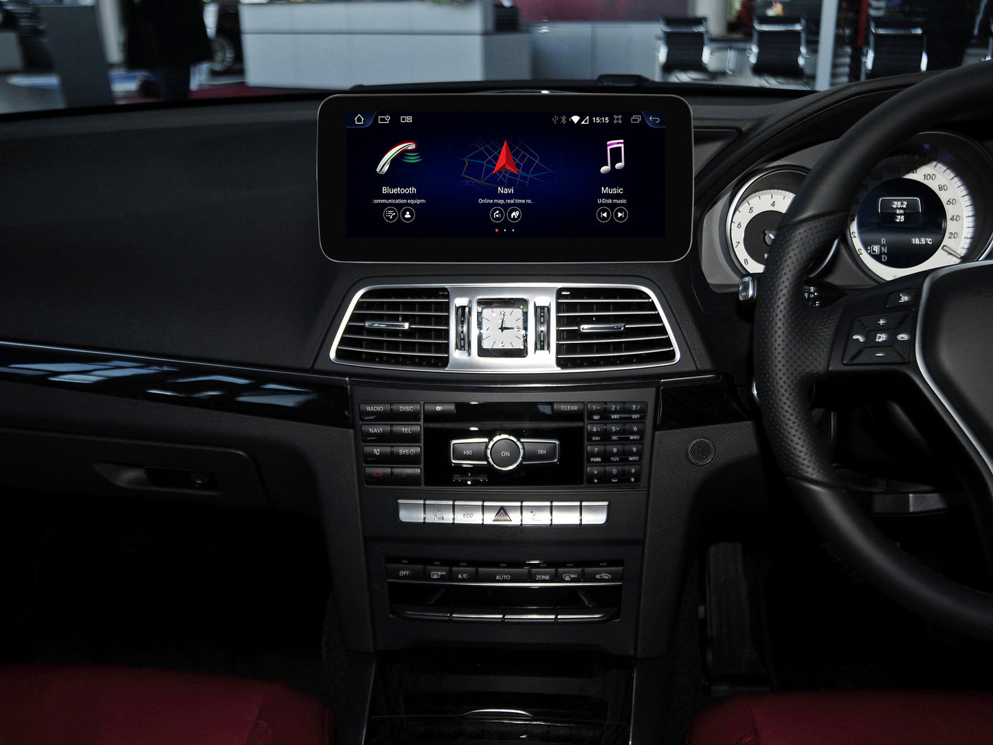 10.25" E Class Coupe C207/W212 2009-2016 RHD Mercedes Android Screen | Wireless Carplay