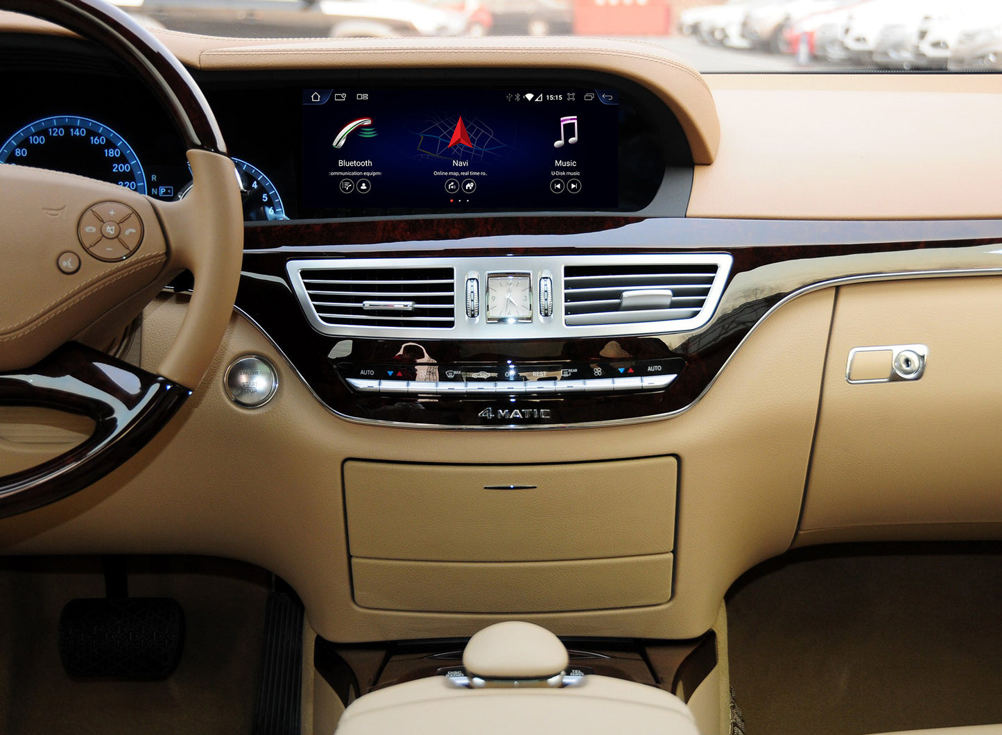 10.25'' S Class W221 2005-2013 LHD Mercedes Android Auto Screen | Wireless Carplay