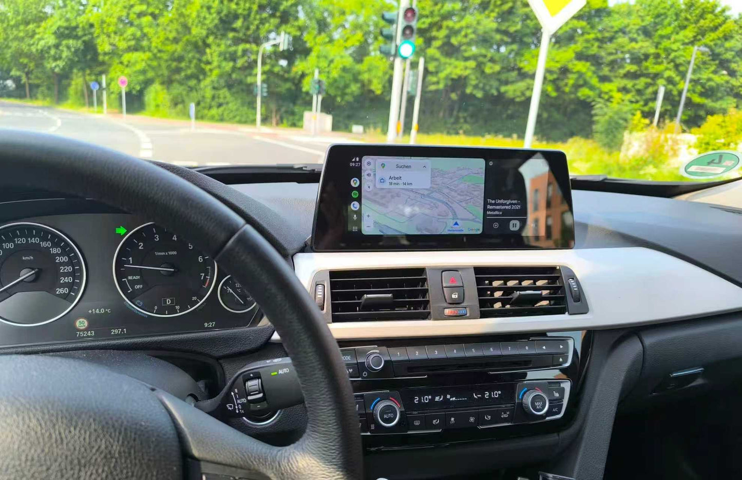 10.25'' LINUX Carplay Screen Multimedia For 3 Series F30 F31 F32 F33 F34 F35 NBT 2013-2016