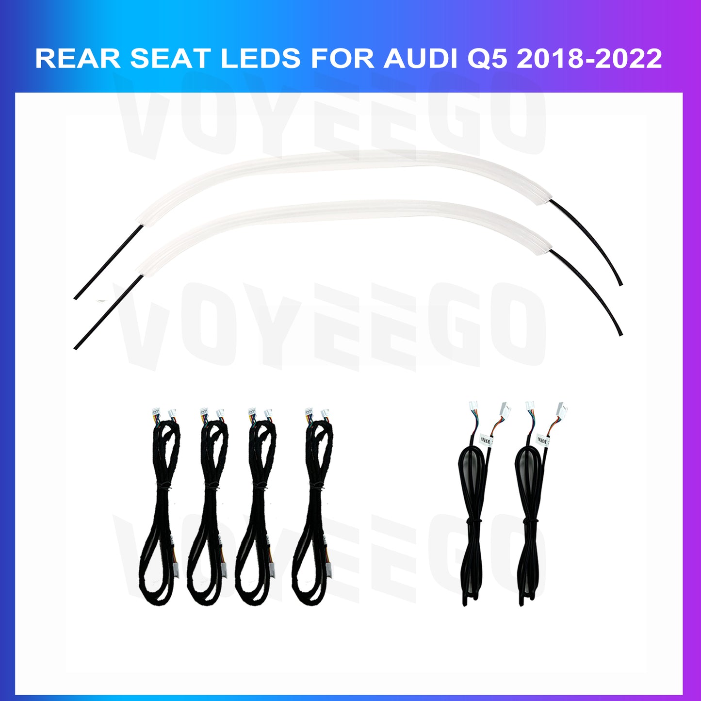 Q5 2018-2022 Rear Seat Ambient Lighting Leds Kit