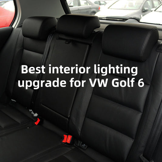 Best interior lighting upgrade for VW Golf 6