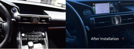 How to Install Android Screen for Lexus IS? VOYEEGO Plug & Play Installation Tutorial (2013-2019)