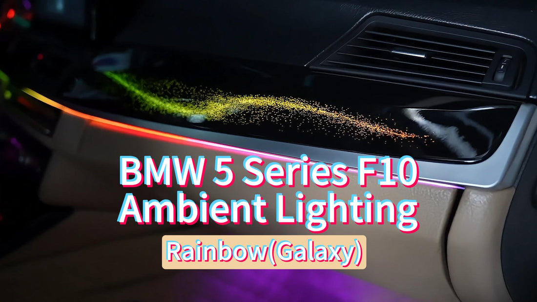 BMW 5 Series F10/F11/F18 (2010–2017) Smart Ambient Lighting Upgrade