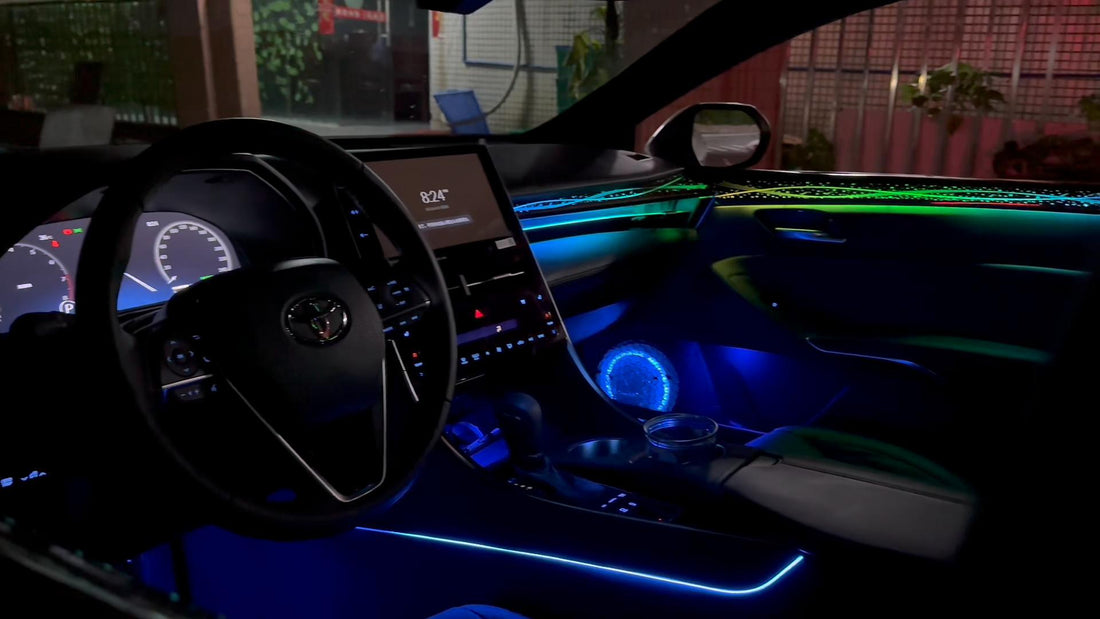 Cooperation Case | Customized Car Ambient Lighting Voice Control Activation Command