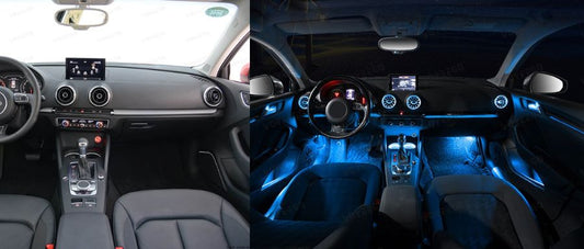 Audi old A3 8V: The Complete Guide to 64-Color Ambient Lighting Upgrade