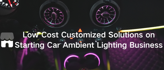 Grow Your Brand: Low Cost Customized Solutions on Starting Car Ambient Lighting Business