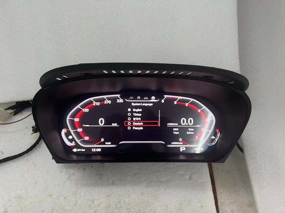 NEWLY LAUNCHED SOON. Customized car digital cluster will be ready at stock in September.