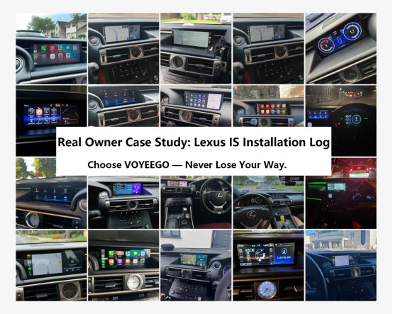 Say Goodbye to the “Remote Control Era”! See How Much Better the Lexus IS Looks with an Android Screen?