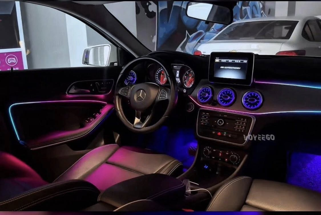 Detailed Information about A Class W176 B Class W246 GLA W156 Ambient Lighting Kit, solving 99% of your concerns before upgrades