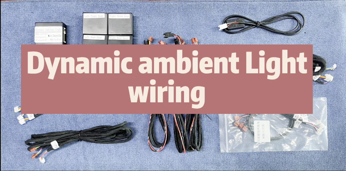 How to install VOYEEGO premium hidden type universal ambient lighting kit?