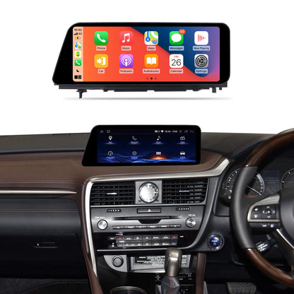 Right hand drive 12.3 inch android large screen for lexus rx from year 2016 to 2019