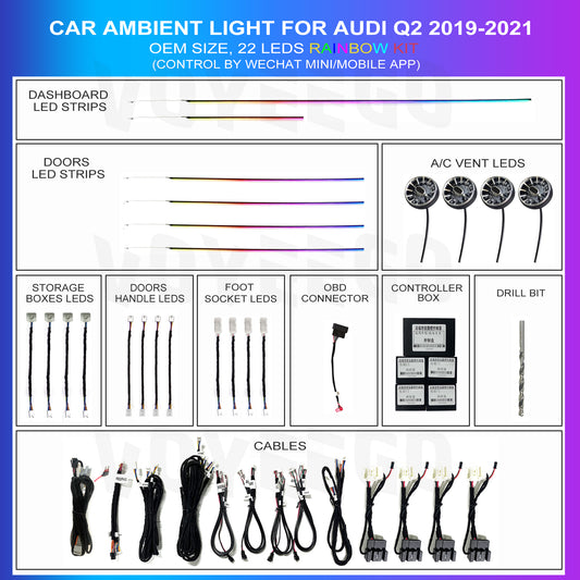 Q2 2019-2021 Ambient Lighting | Rainbow