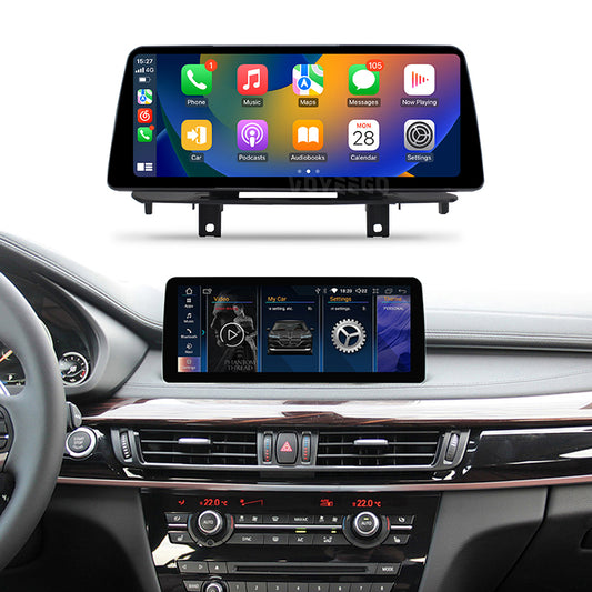 12.3'' X5/X6 F15 F16 2013-2019 bmw android auto screen