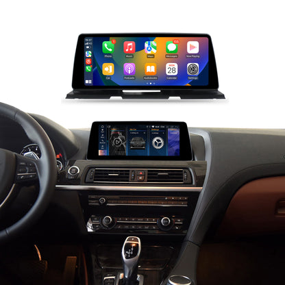 10.25 inch bmw 6 series f06 f12 aftermarket touch screen display inbuilt wireless carplay