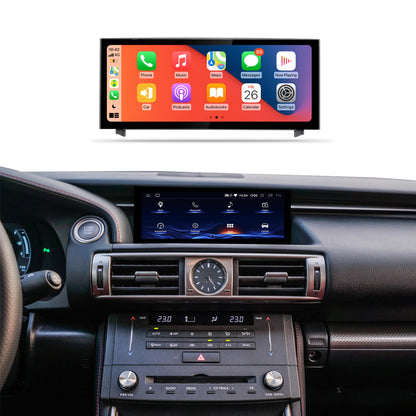 10.25 inch carplay android auto touch screen android multimedia system suitable for Lexus IS year from 2013 to 2019 