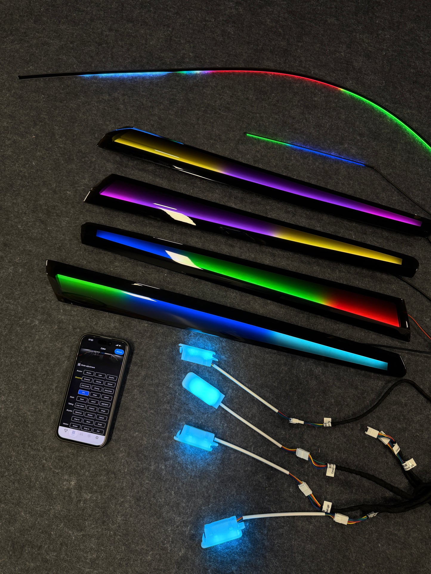 SKODA Superb Ambient Lighting Kit 2016-2025 | Dynamic Rainbow | 25 Leds