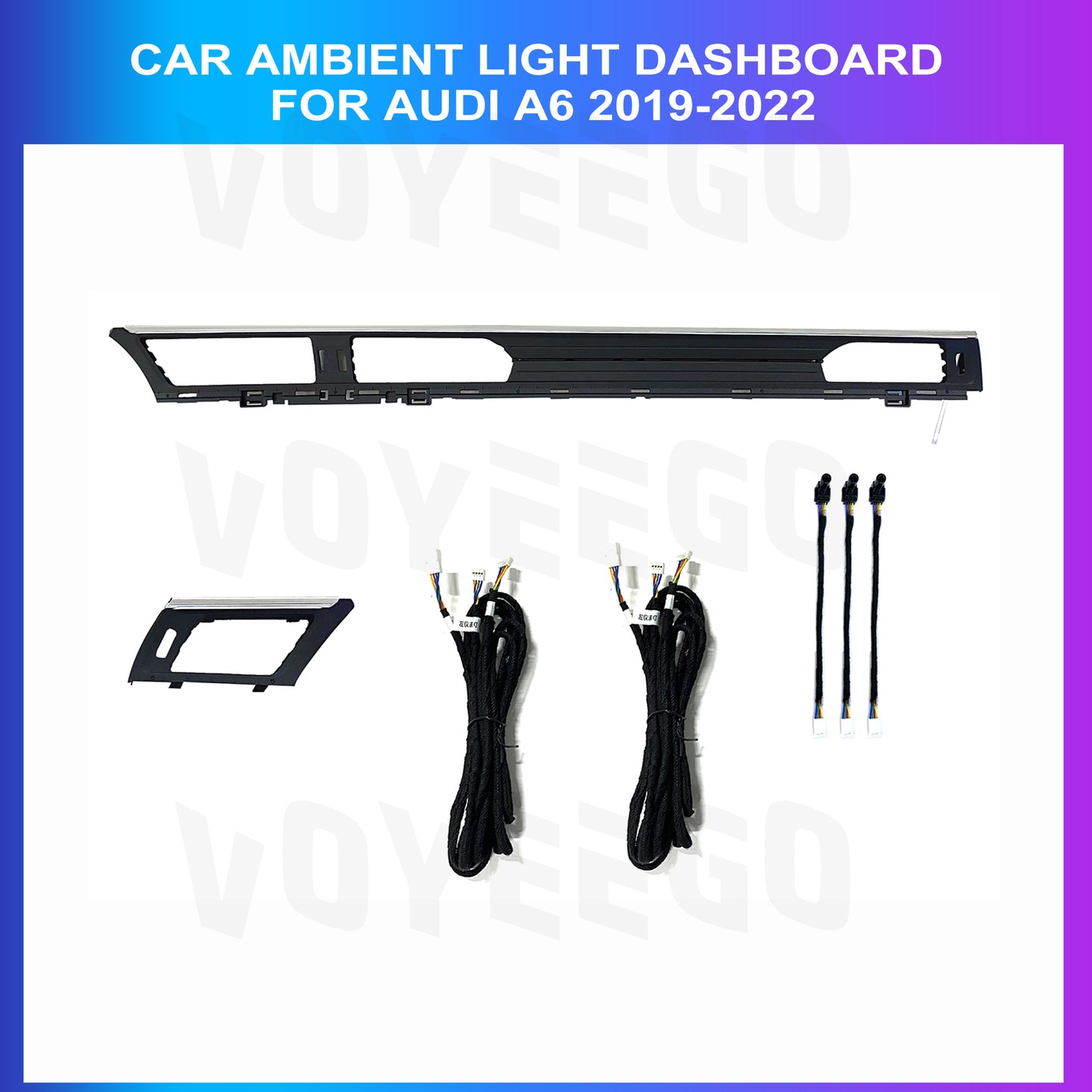 A6 2019-2022 Dashboard Interior Ambient Lighting Kit
