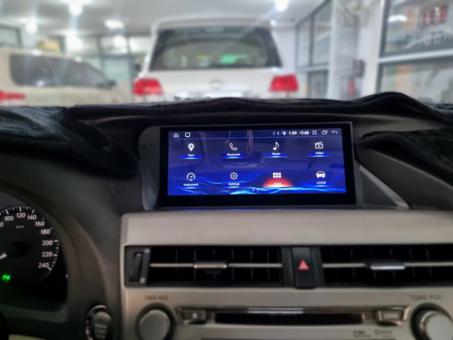10.25" RX 2009-2014 LHD Lexus Android Screen | Wireless Carplay | Online Video