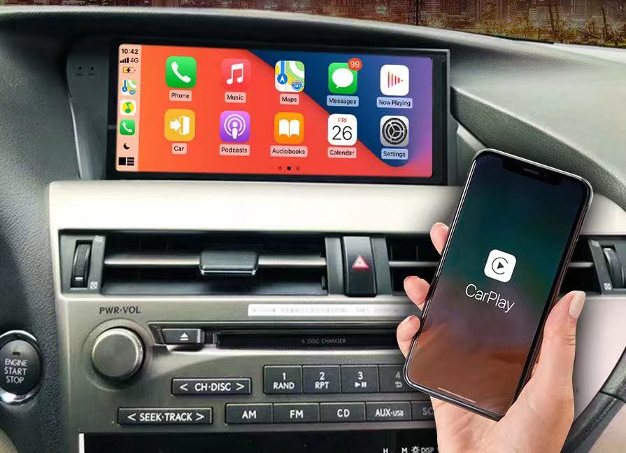 10.25" RX 2009-2014 LHD Lexus Android Screen | Wireless Carplay | Online Video