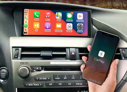10.25" RX 2009-2014 LHD Lexus Android Screen | Wireless Carplay | Online Video