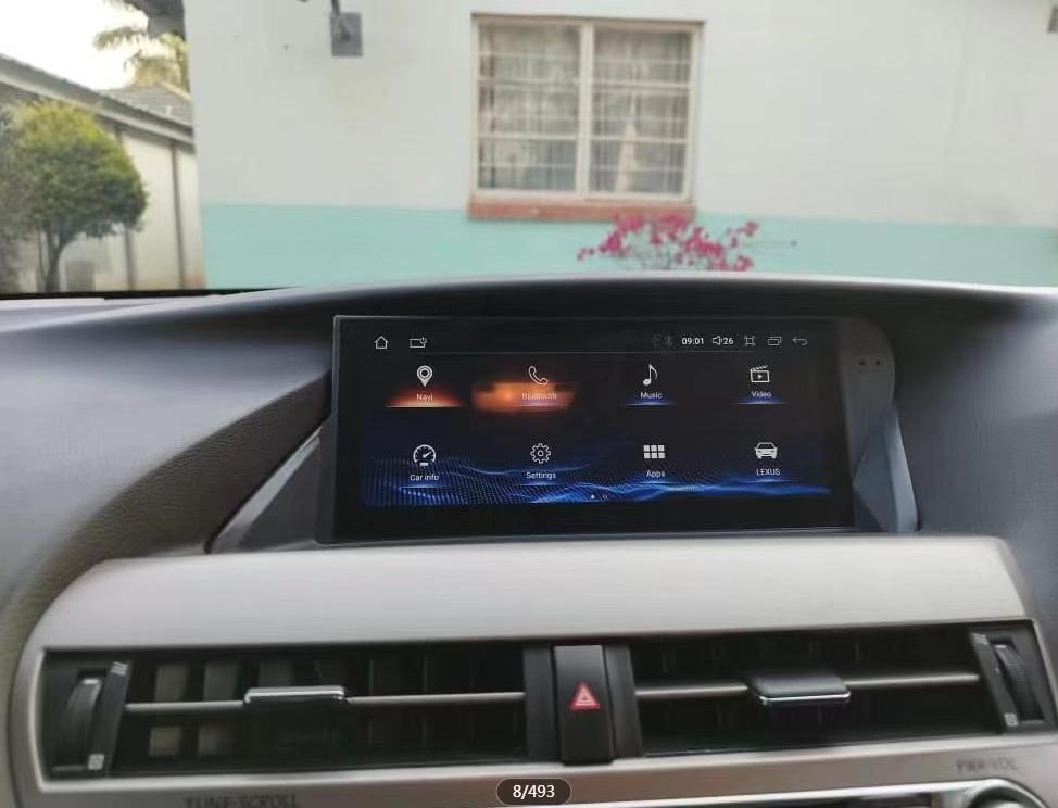 10.25" RX 2009-2014 RHD Lexus Android Screen | Wireless Carplay | 8+64GB