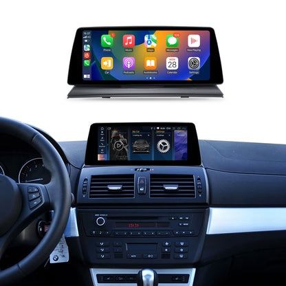 10.25 INCH BMW X3 E83 CCC NO IDRIVE FITNESS CARPLAY TOUCH SCREEN