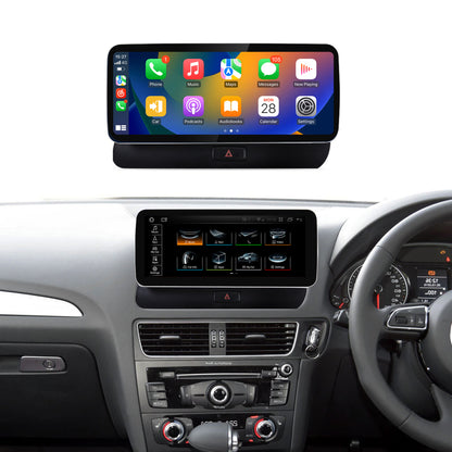 10.25" Q5 2008-2016 RHD Audi android touch Screen Quaclomm wireless carplay android auto