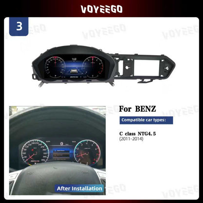 C Class W204 NTG4.5 Digital Cluster Upgrade | Left Hand Drive