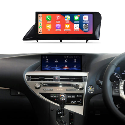 10.25 inch in-dash oem type lexus rx display, it's built with carplay wireless and wifi

