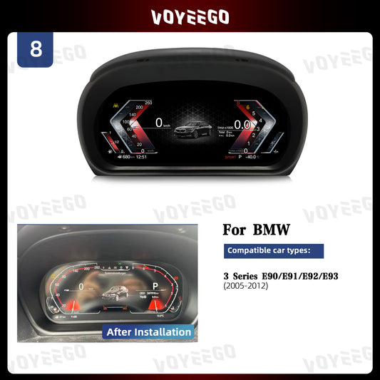 3 Series E90 E91 E92 E93 2005-2012 Digital LCD Cluster