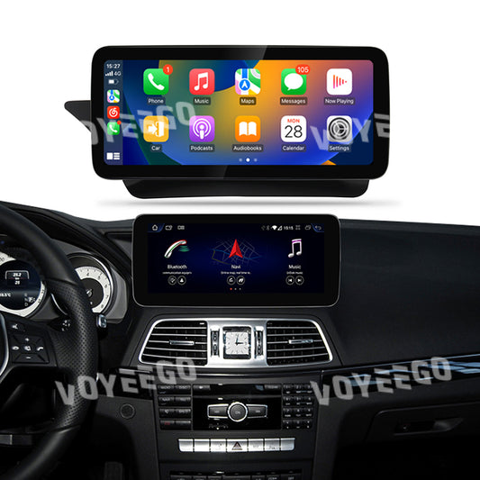 10.25"E Class C207/W212 2009-2016 LHD Mercedes Benz E Class android auto screen