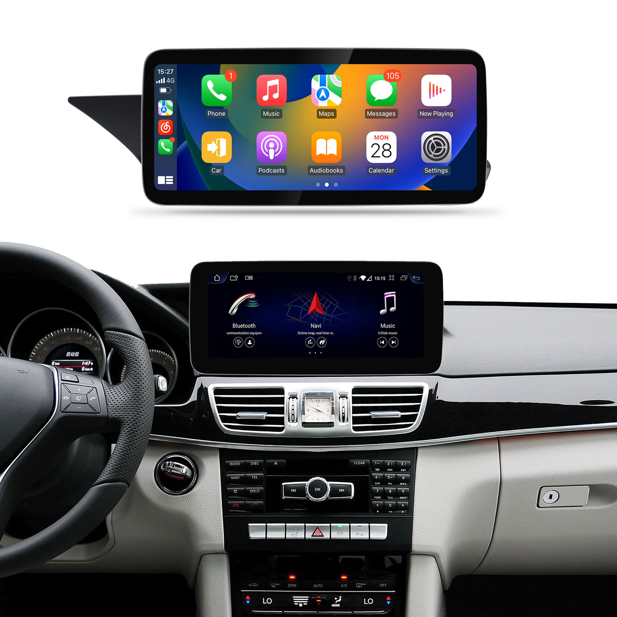 W212 Android 10.25 E Class W212 Sedan Four Doors Mercedes Android Auto Screen | Wir ...