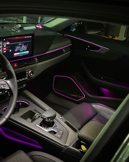 A4 B9 2017-2023 OEM Dynamic Ambient Lighting Kit | Rainbow