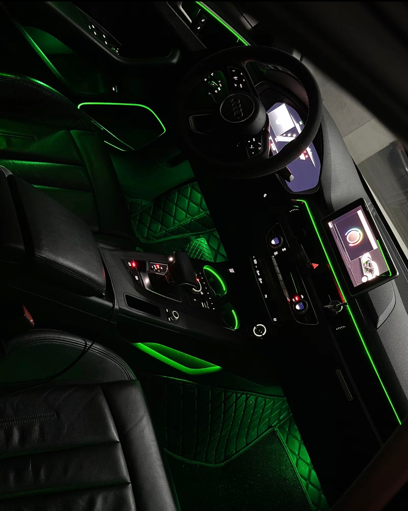 A4 B9 2017-2023 OEM Dynamic Ambient Lighting Kit | Rainbow
