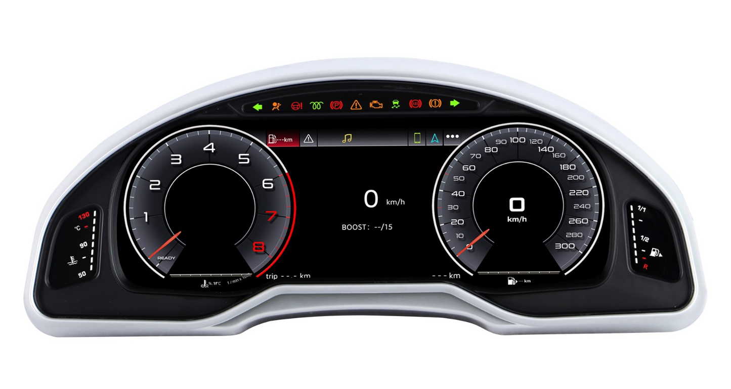 A6 C6 2005-2011 Digital LCD Dashboard Cluster