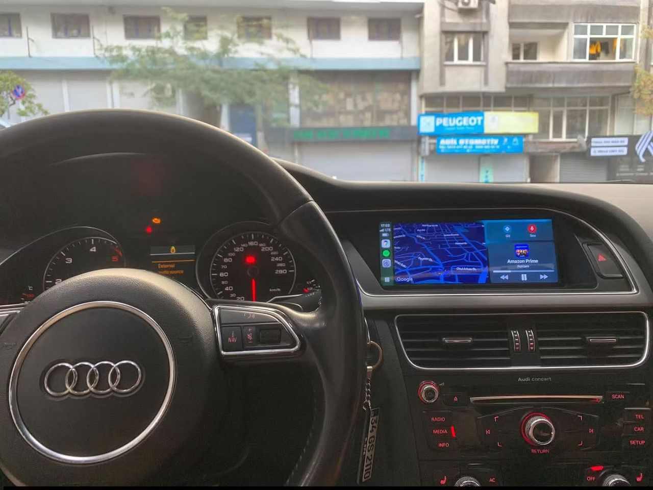 8.8" A5 2009-2016 LHD Audi Android Screen | Wireless Carplay | YOUTUBE