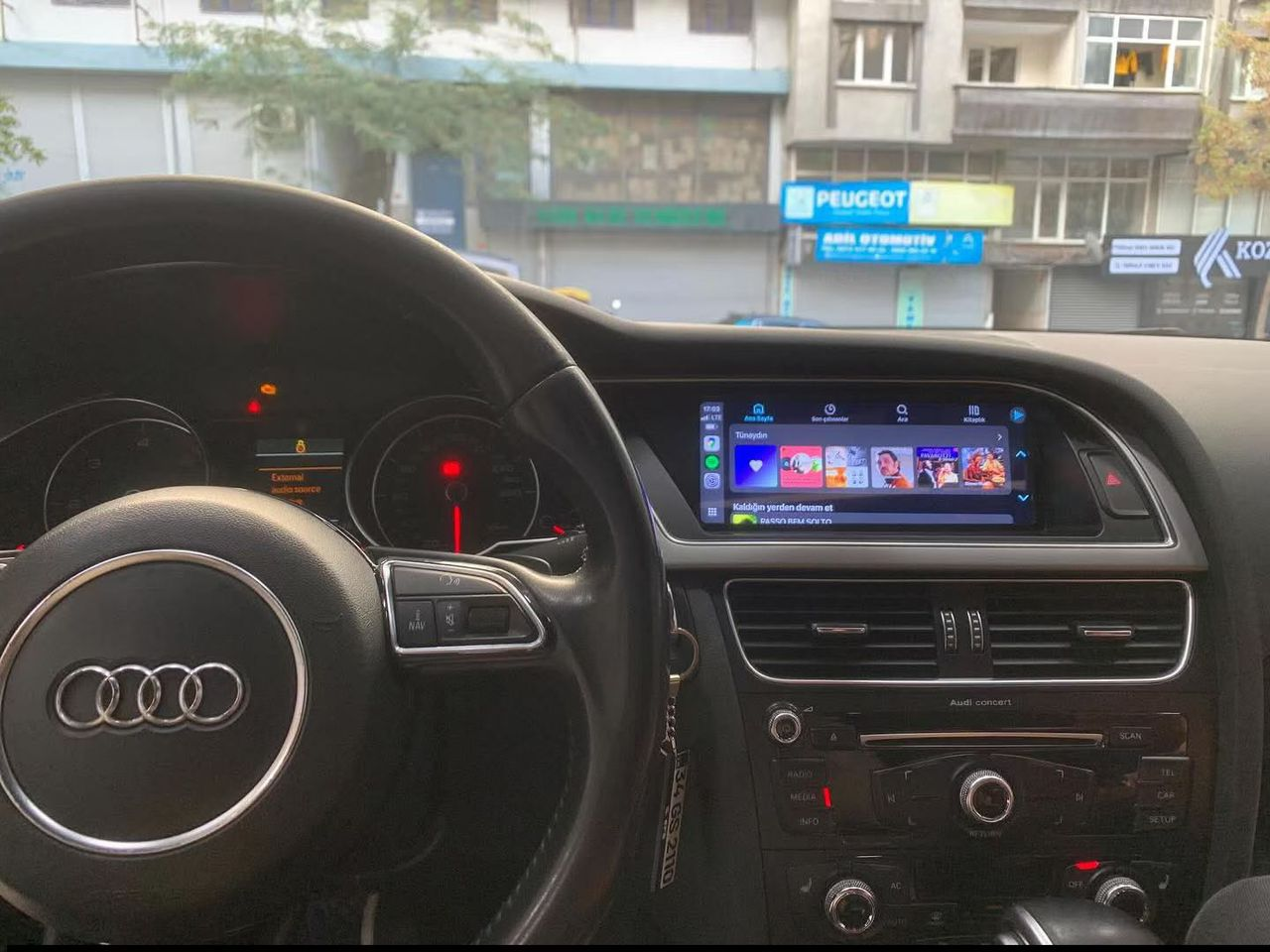 8.8" A5 2009-2016 LHD Audi Android Screen | Wireless Carplay | YOUTUBE
