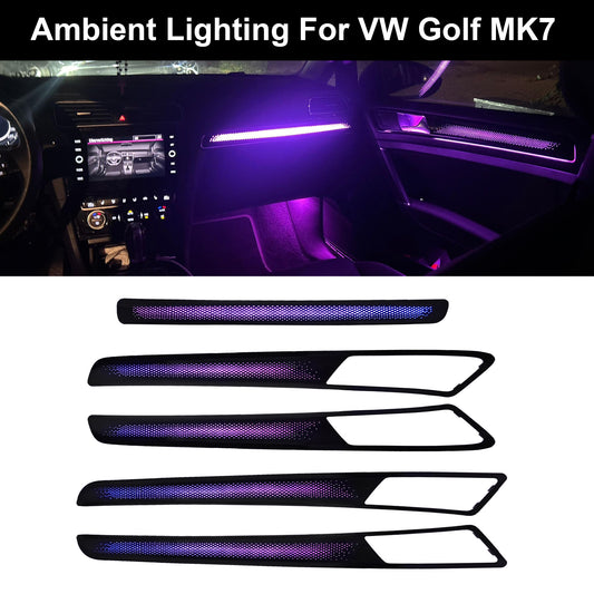 Golf 7 2014-2021 Ambient lighting | Dragon Scale Rainbow