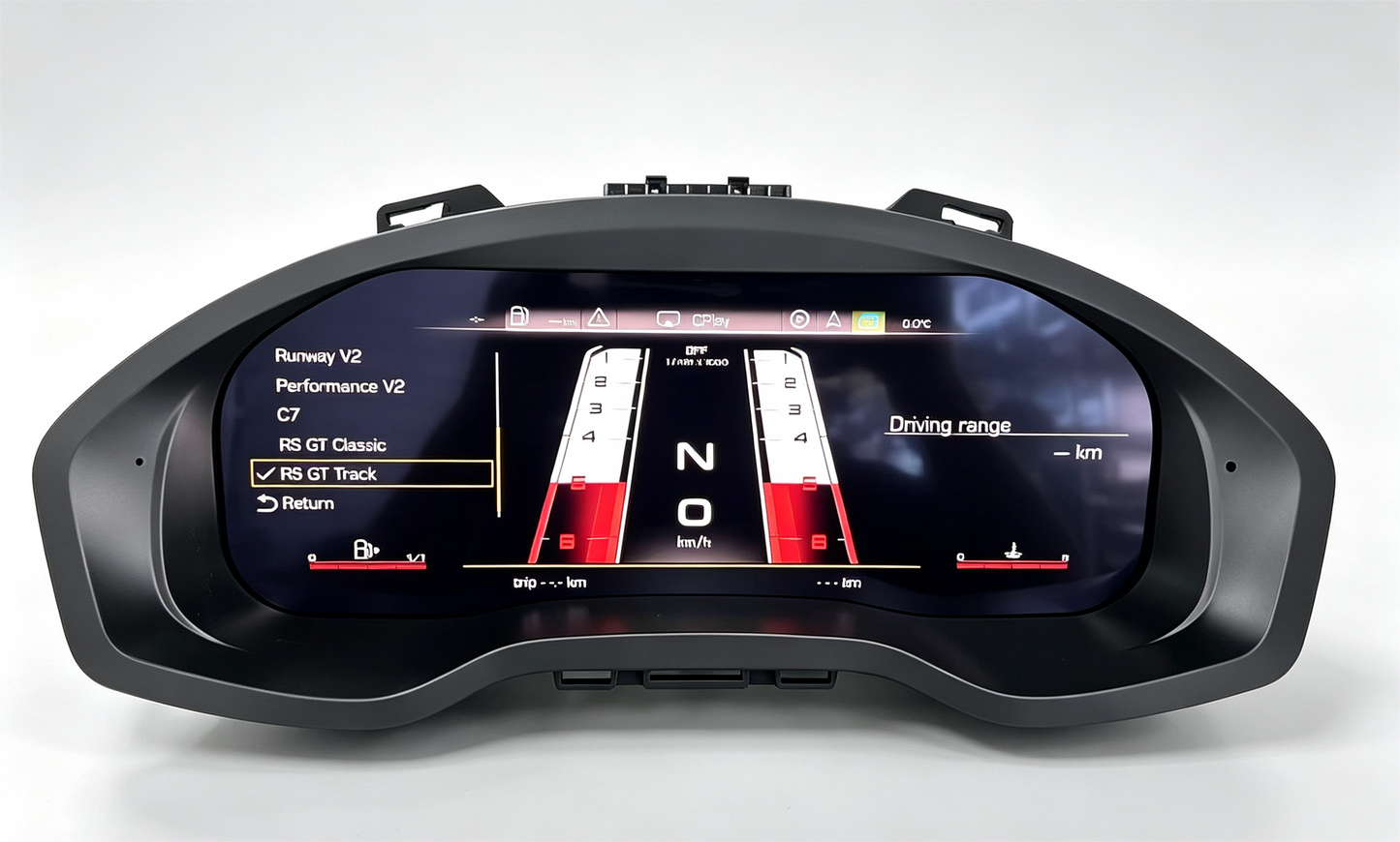 A4 B9 2017-2019  Digital LCD Dashboard Cluster
