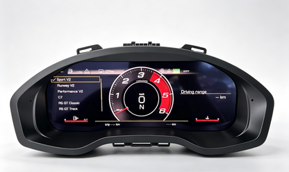 A4 B9 2017-2019  Digital LCD Dashboard Cluster