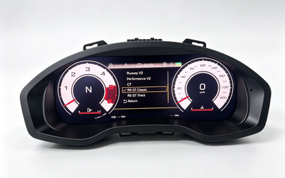 A4 B9 2017-2019  Digital LCD Dashboard Cluster