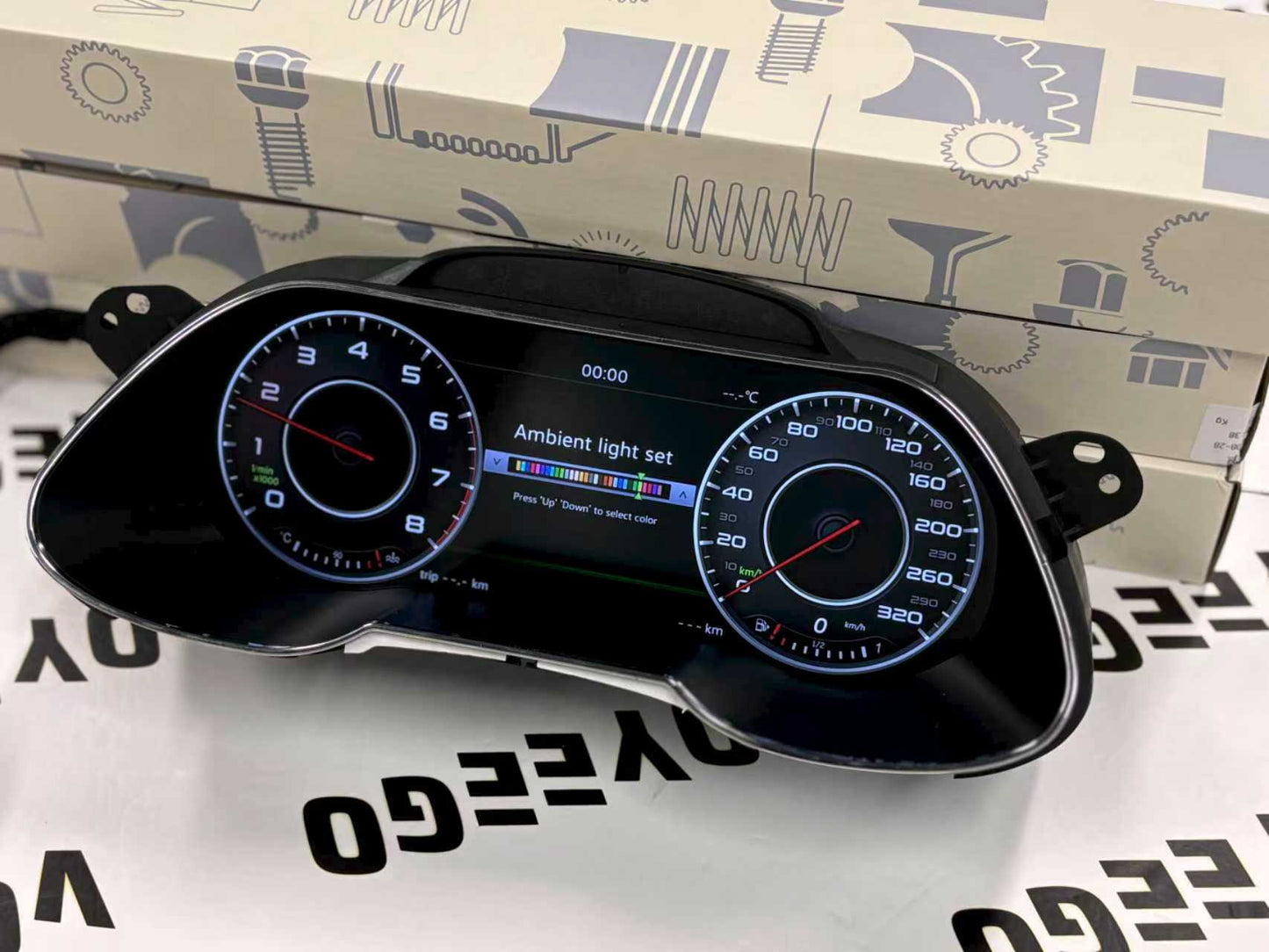 A4 S4 RS4 B8 B8.5 2008-2016 Digital LCD Cluster
