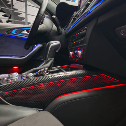 A6 RS6 C7 2012-2018 27 Leds Ambient Lighting | Carbon Pattern | Full Trim Type