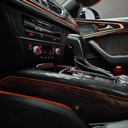 A6 RS6 C7 2012-2018 27 Leds Ambient Lighting | Carbon Pattern | Full Trim Type