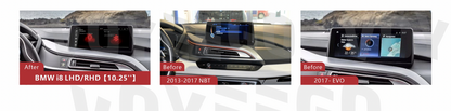 10.25" i8 2013-2023 BMW android Screen | Wireless Carplay | Online Video | 8+64GB
