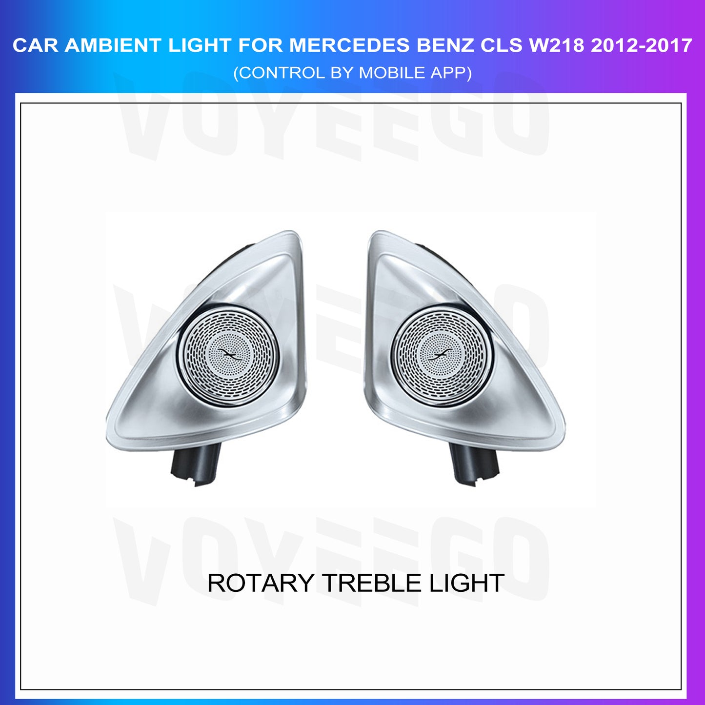 CLS W218 4D Rotary Treble Ambient Lighting