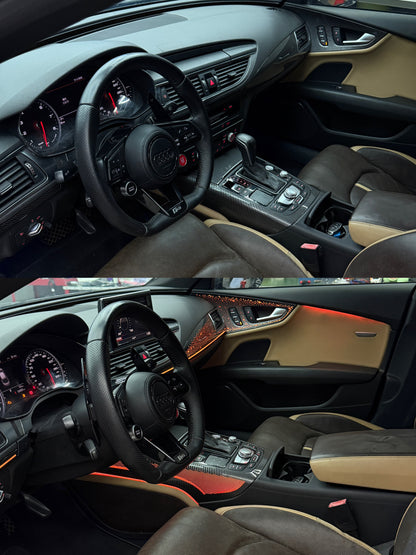 A7 C7 2012-2018 Ambient Lighting 27 Leds Interior Kit | PRESALE